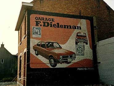 Garage Dieleman, Hamme, 1967