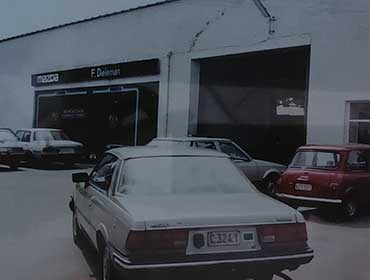 Garage Dieleman, Hamme, Mazda 1968